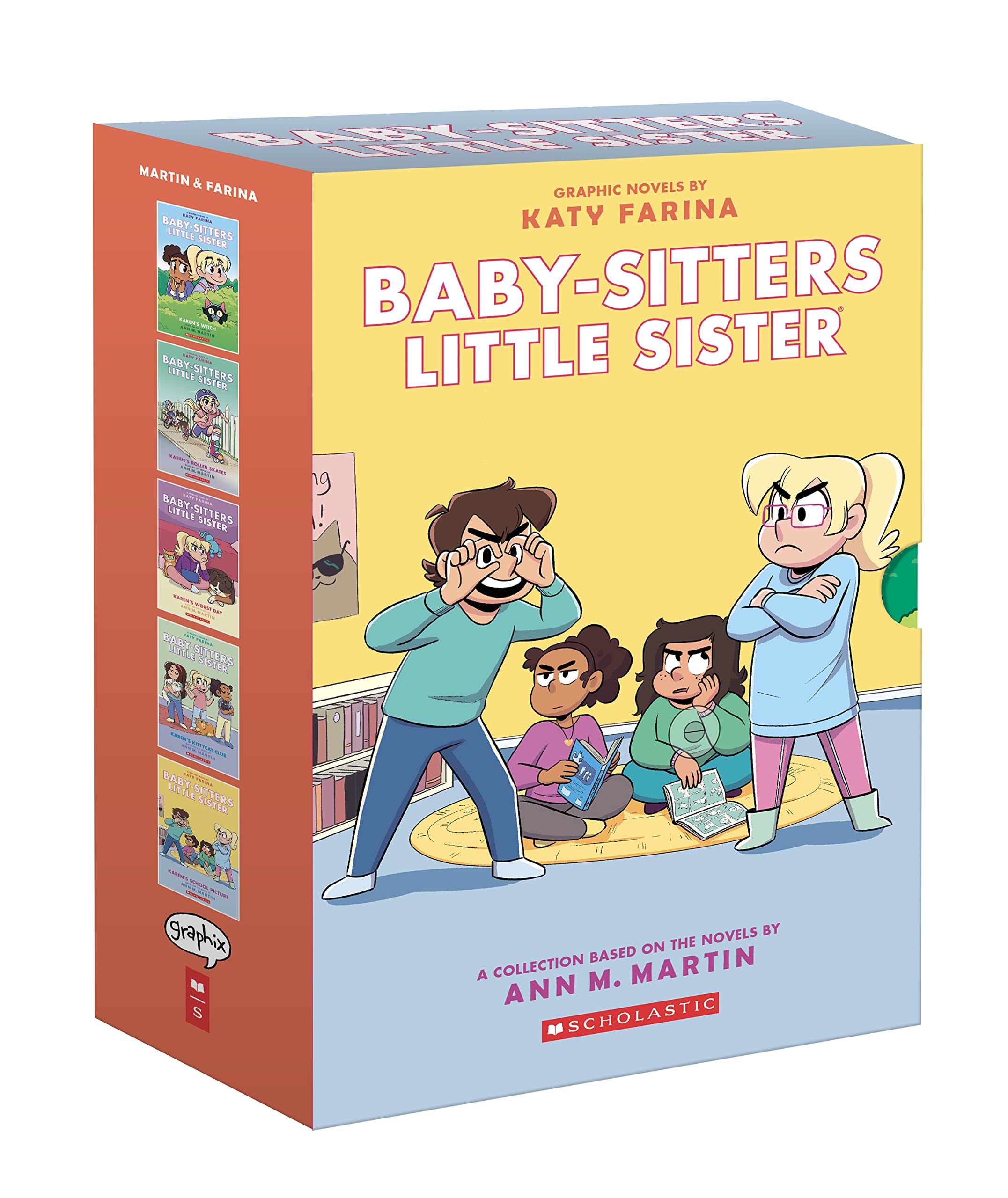 Baby-Sitters Little Sister Graphic Novel 5-Book Collection Books