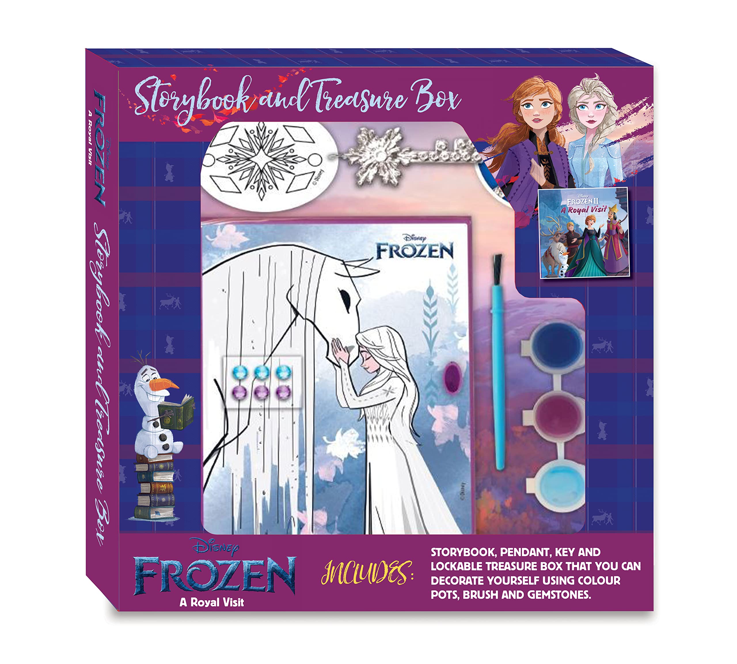 Frozen: a Royal Visit Storybook and Treasure Box (Disney) (Disney Frozen) book