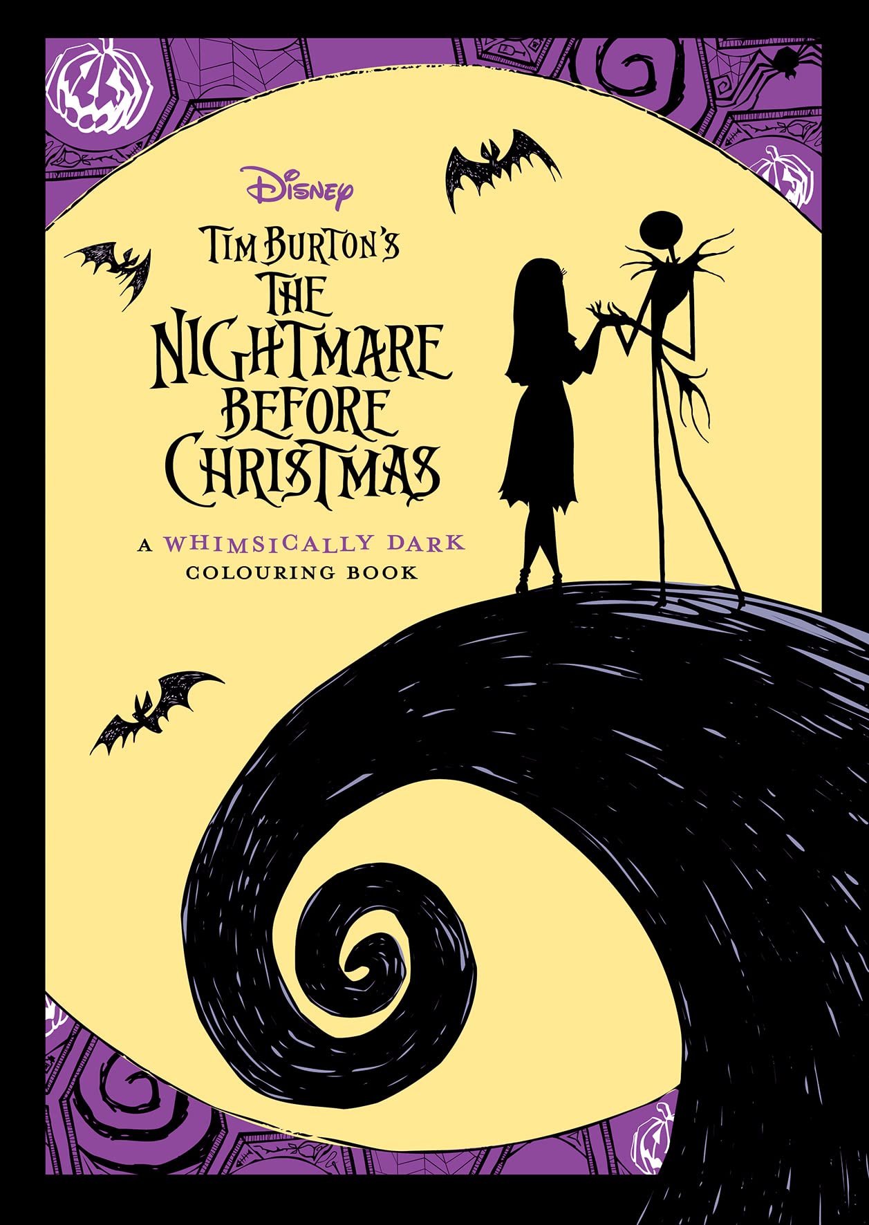 Tim Burton's The Nightmare Before Christmas: A Whimsically Dark Adult Colouring Book (Disney) book