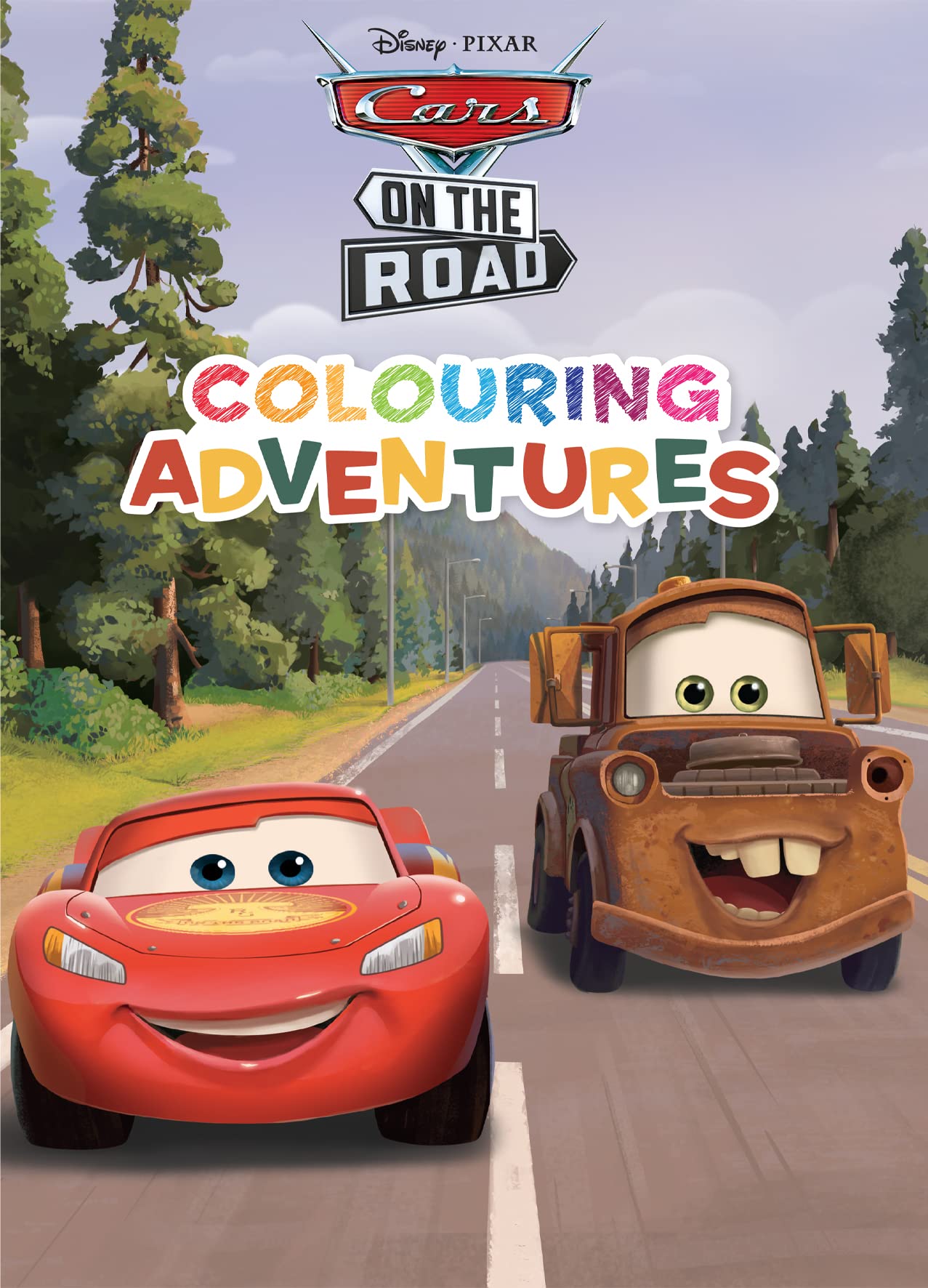 Cars on the Road: Colouring Adventures (Disney Pixar) (Disney Cars) book