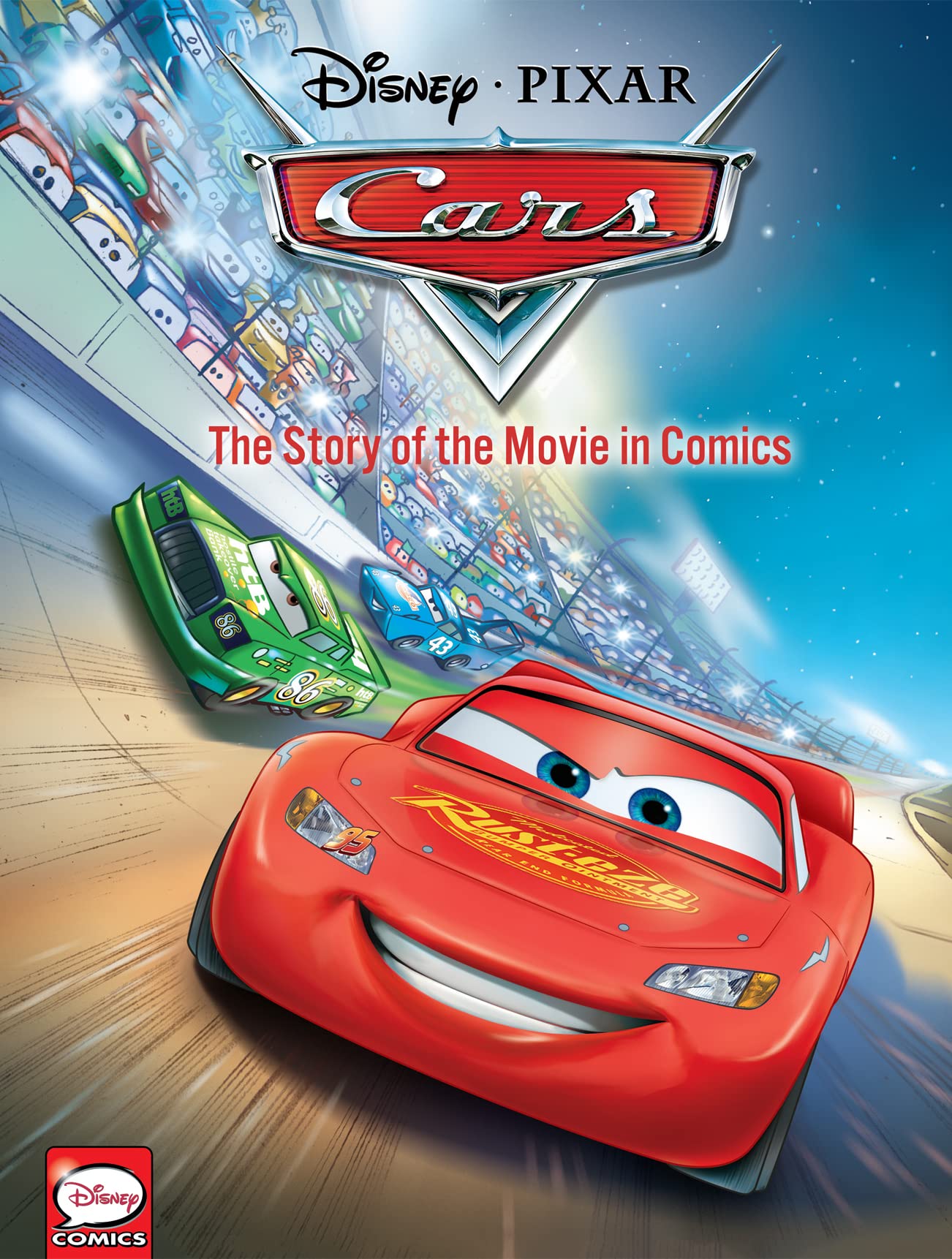 The Story of the Movie in Comics (Disney Pixar: Cars The Graphic Novel) book