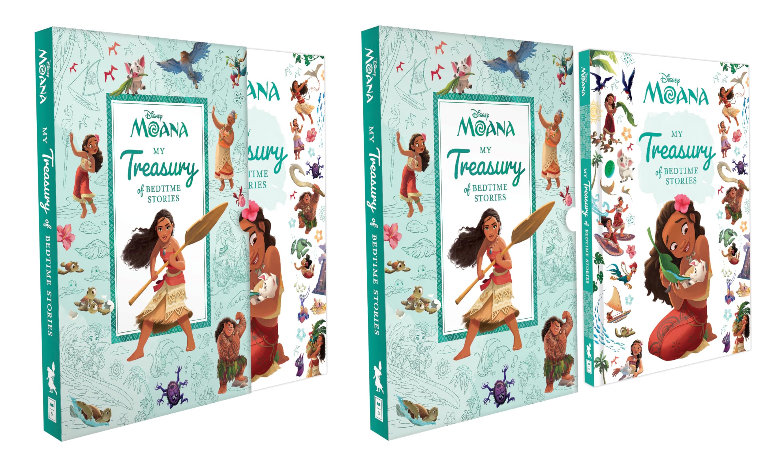 Moana: My Deluxe Treasury of Bedtime Stories (Disney) Books
