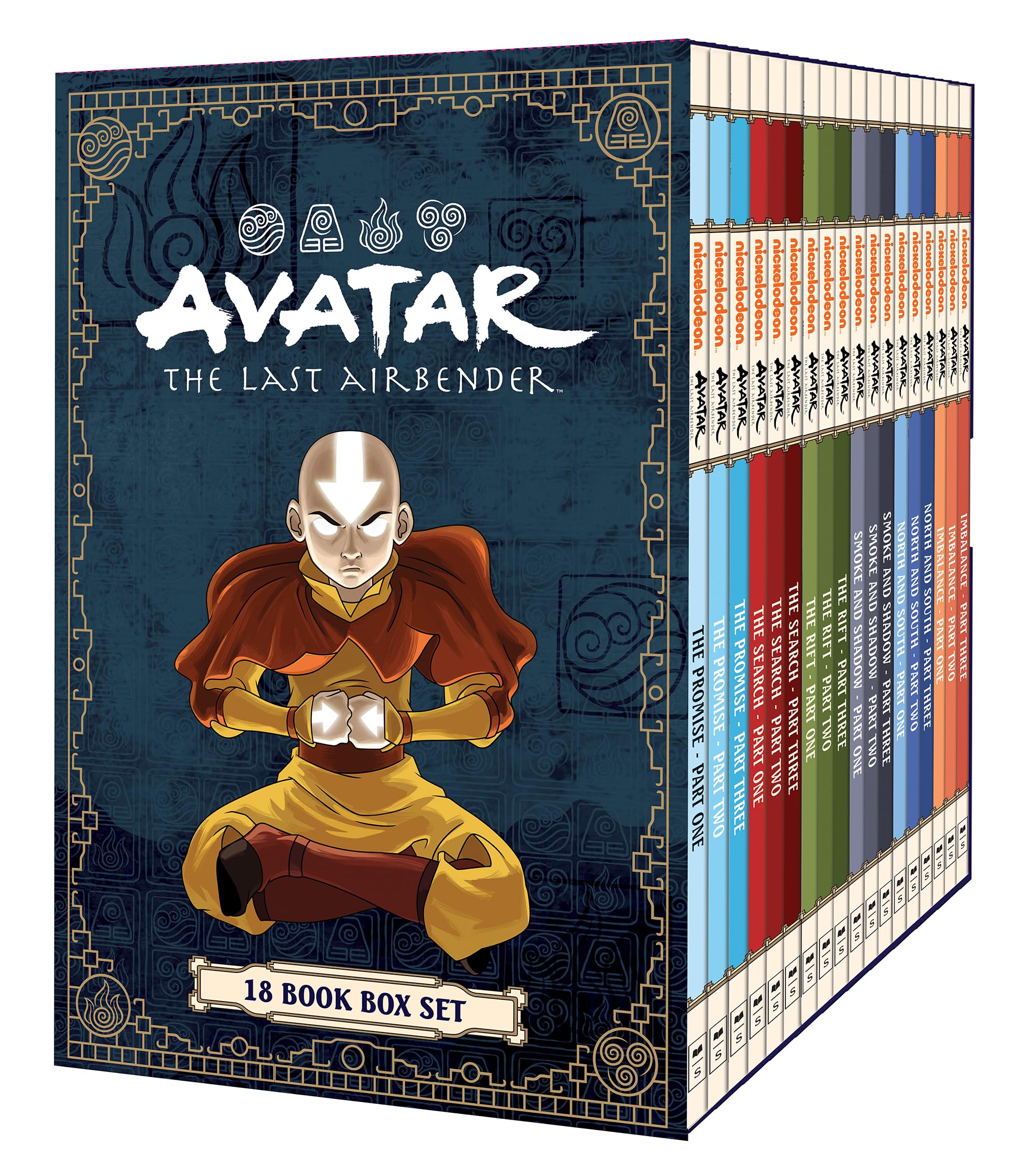 Avatar the Last Airbender: 18 Book Box Set (Nickelodeon) Books