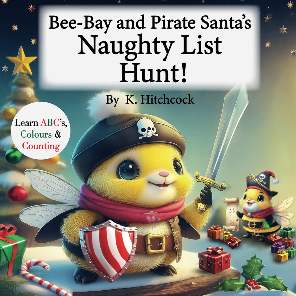 Bee-Bay and Pirate Santa's Naughty List Hunt!: Learn ABC’s, Colours & Counting book