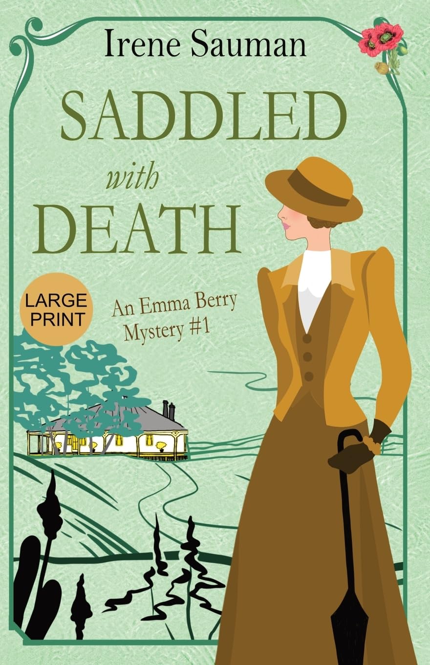 Saddled with Death: An historical cozy mystery book
