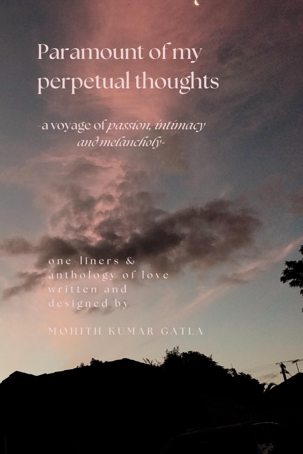 Paramount of my perpetual thoughts: a voyage of passion, intimacy and melancholy book