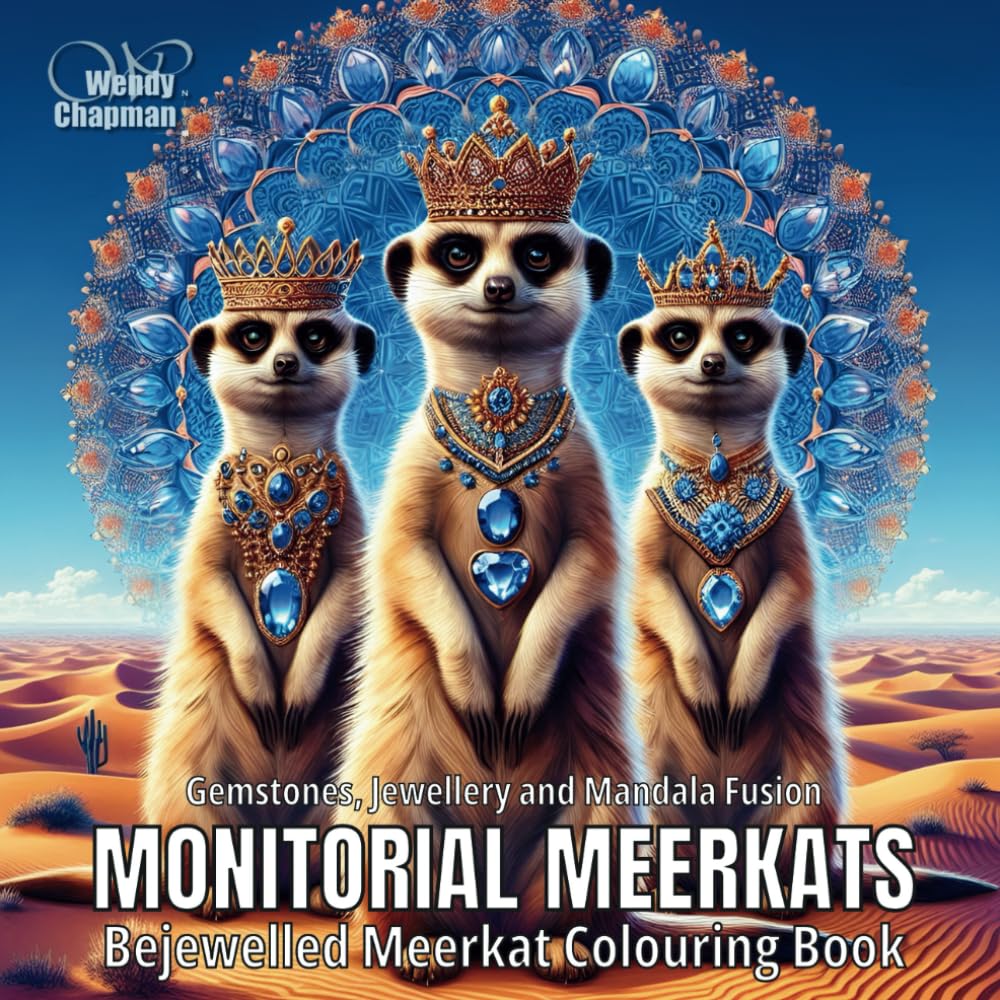 Monitorial Meerkats: Bejewelled Meerkat Colouring Book Mathematics