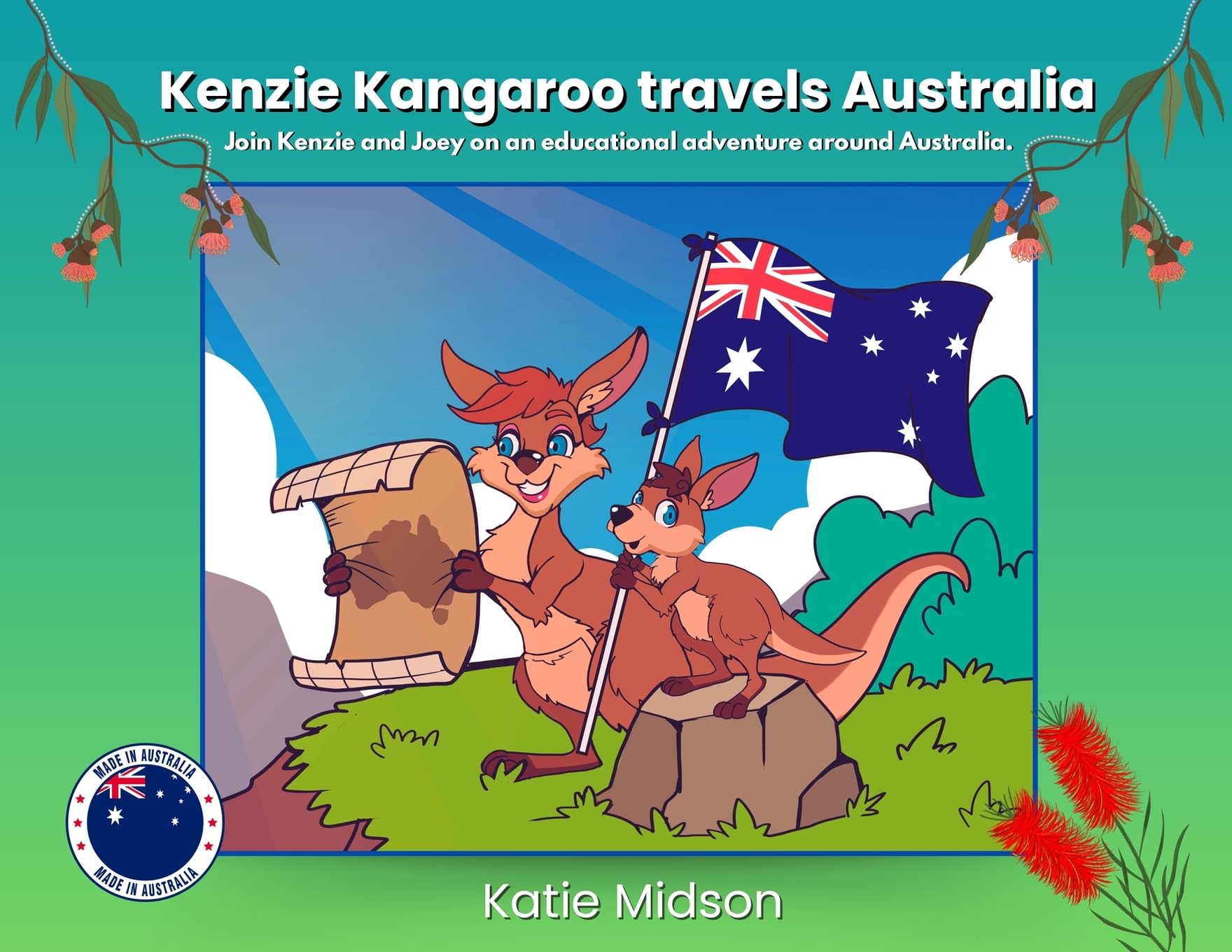 Kenzie Kangaroo travels Australia: Join Kenzie and Joey on an educational adventure around Australia. book
