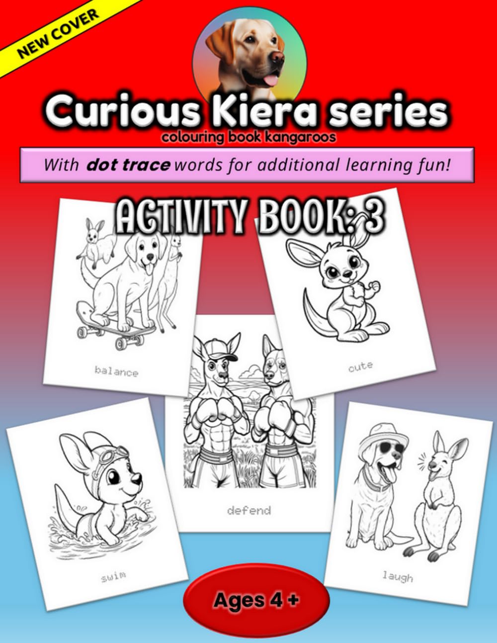 Curious Kiera Series Colouring Book: Kangaroos book