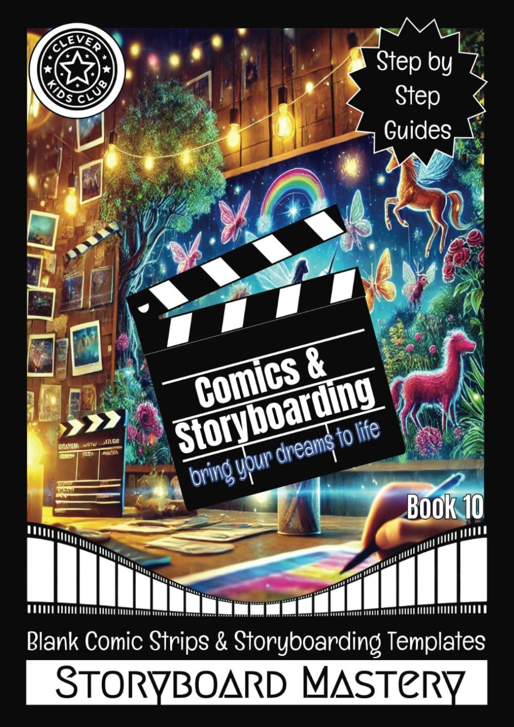 Storyboard Mastery ~ Book 10: Blank Comic Strips and Storyboarding Templates book