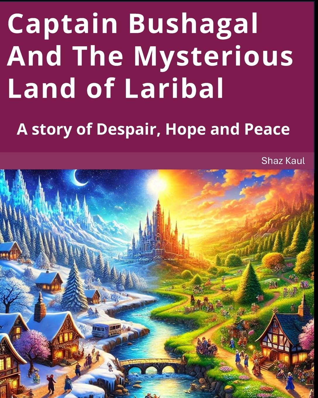 Captain Bushagal And The Mysterious Land of Laribal: A story of Despair, Hope and Peace book