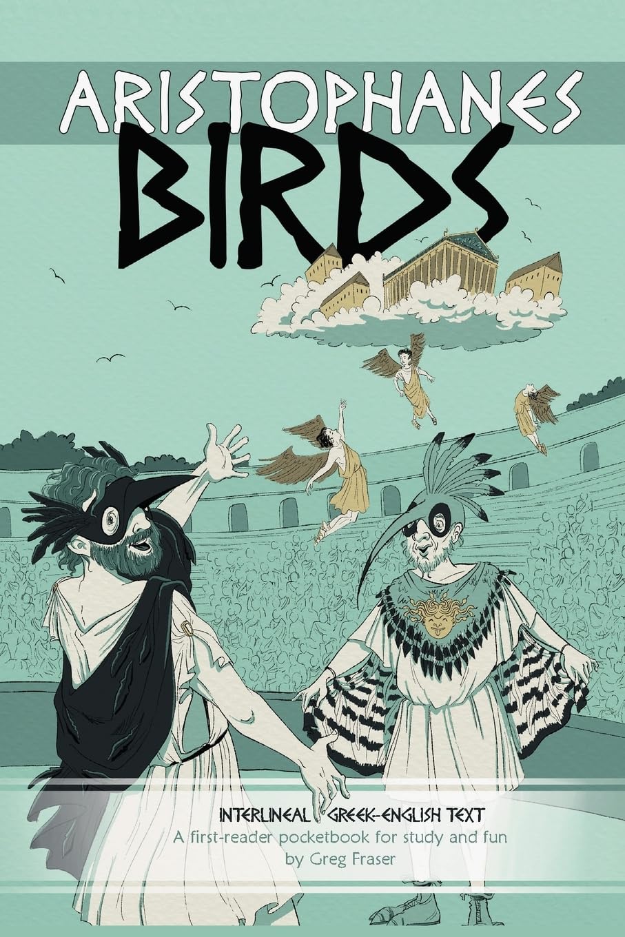 Aristophanes BIRDS: An interlineal Greek-English pocketbook for study and fun book