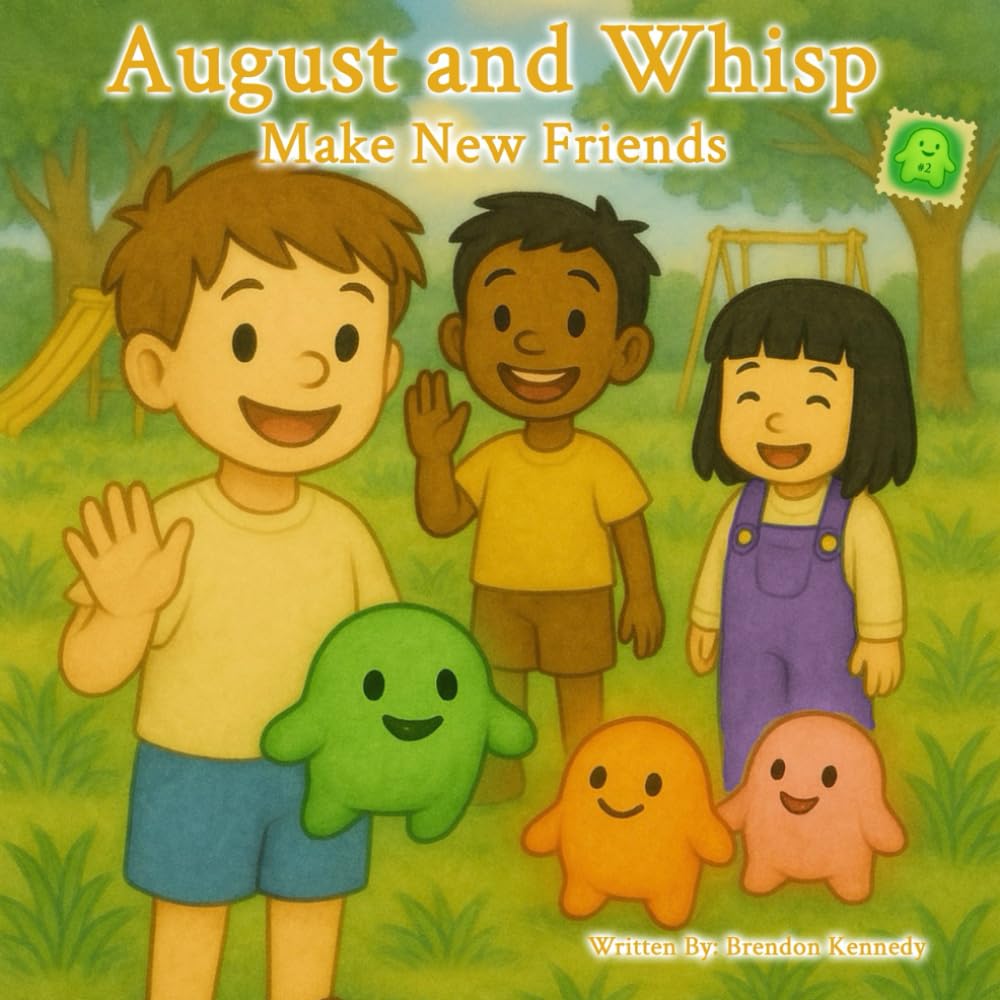 Make New Friends: An August and Whisp Story book