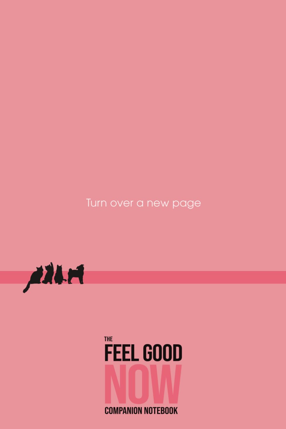 The Feel Good NOW Companion Notebook: Lined Pages, Every Sixth Page Spread is Blank with an Affirmation, Use for Writing & Creative Journaling | 6x9 inches | 255 pages book