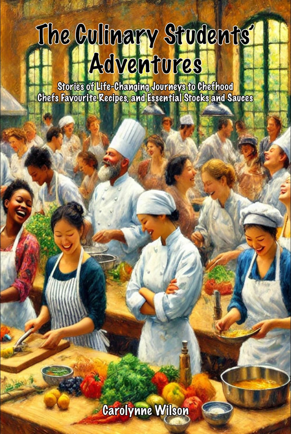 The Culinary Students' Adventures: Stories of Life-Changing Journeys to Chefhood. Chefs Favourite Recipes and Essential Stocks and Sauces book