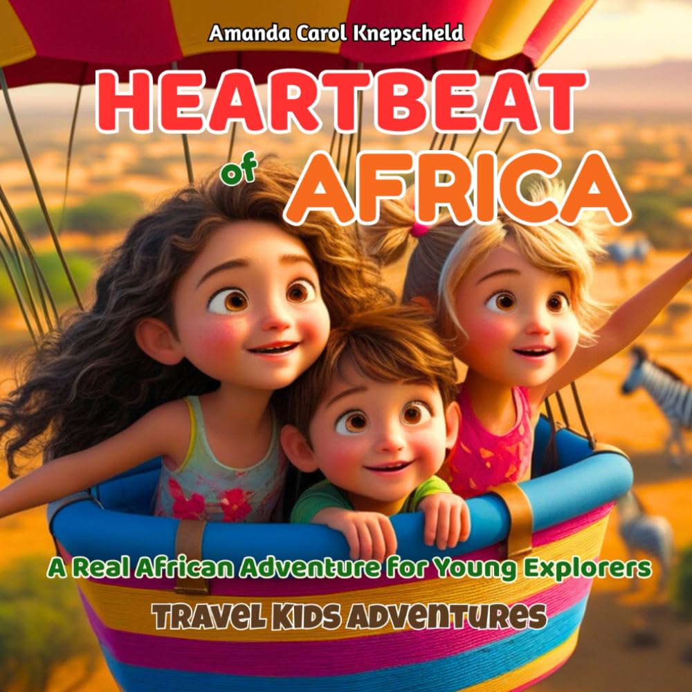 Travel Kids Adventures - Heartbeat of Africa book