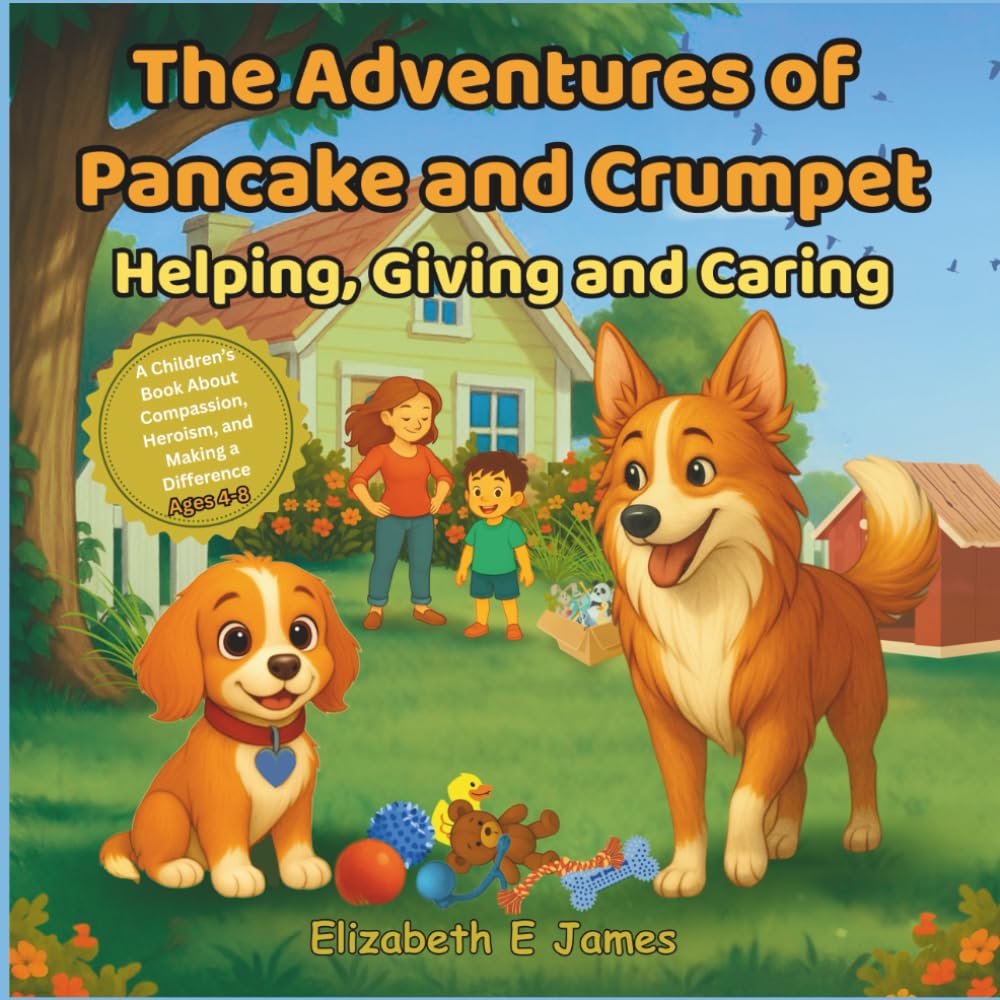 The Adventures of Pancake and Crumpet. Helping, Giving and Caring: A Children's Story About Compassion, Heroism, and Making a Difference | Ages 4–8 book