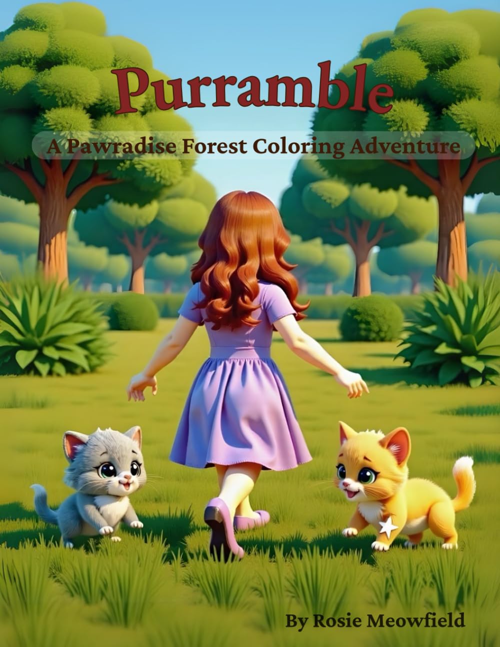 Purramble: A Pawradise Forest Coloring Adventure book