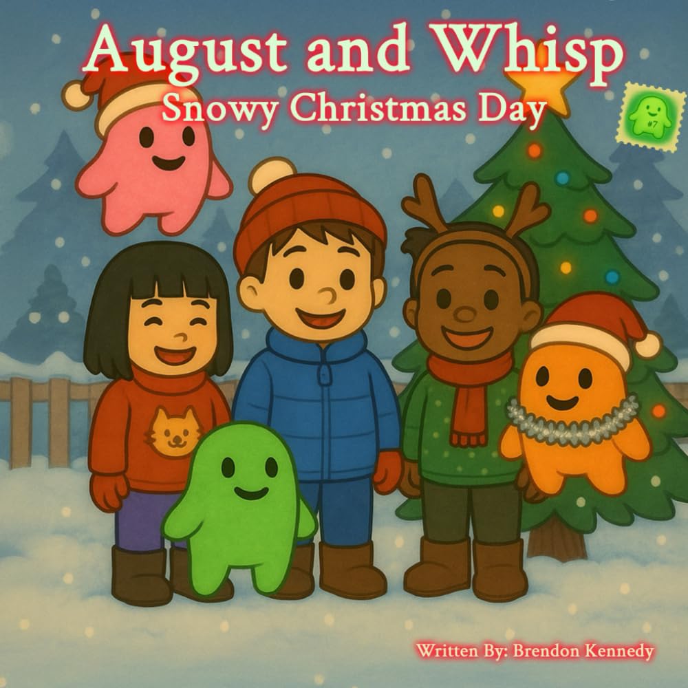 Snowy Christmas Day: An August and Whisp Story book