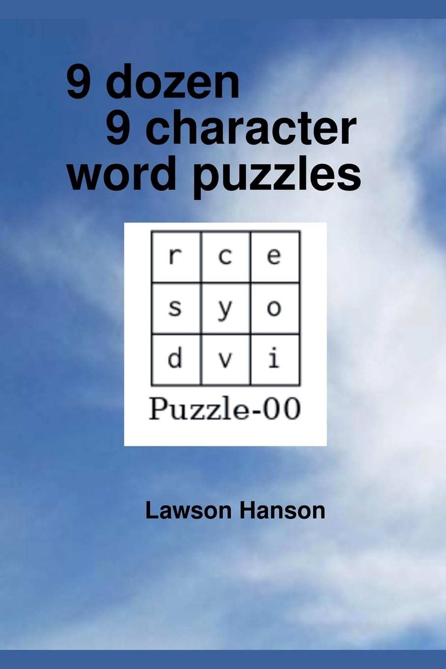 Product Image: 9 dozen 9 character word puzzles