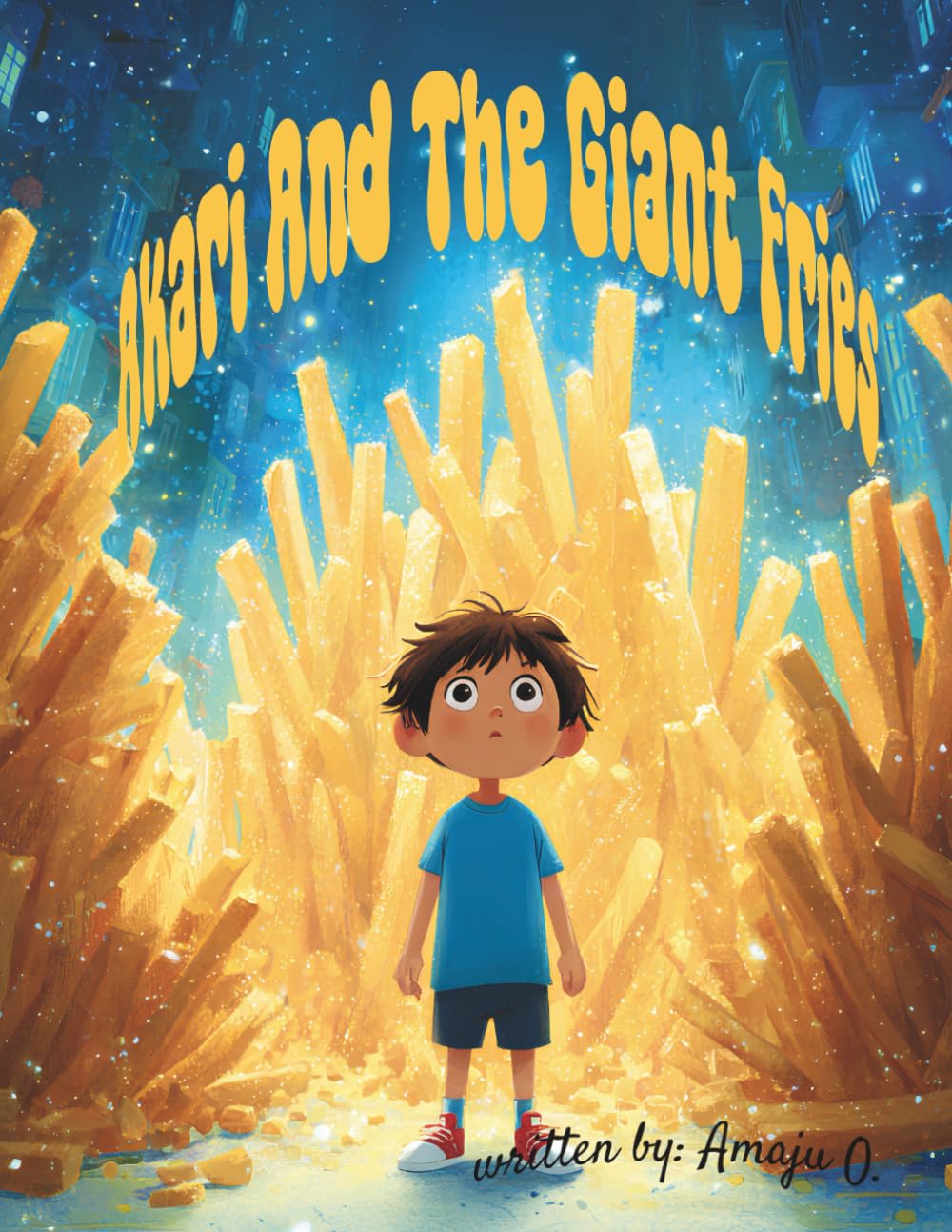 Akari and the Giant Fries Manga