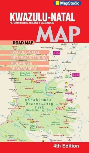 Road Map - KwaZulu-Natal: Pietermaritzburg, Midlands & Drakensberg Leisure, Home & Garden