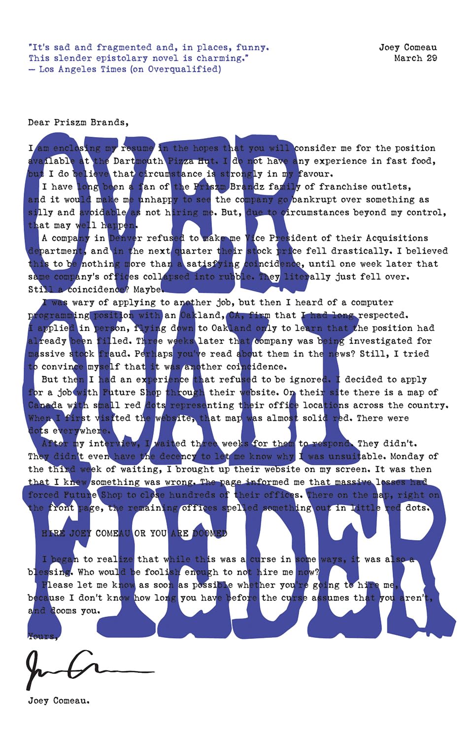 Product Image: Overqualifieder (Overqualified, 2, Band 2)