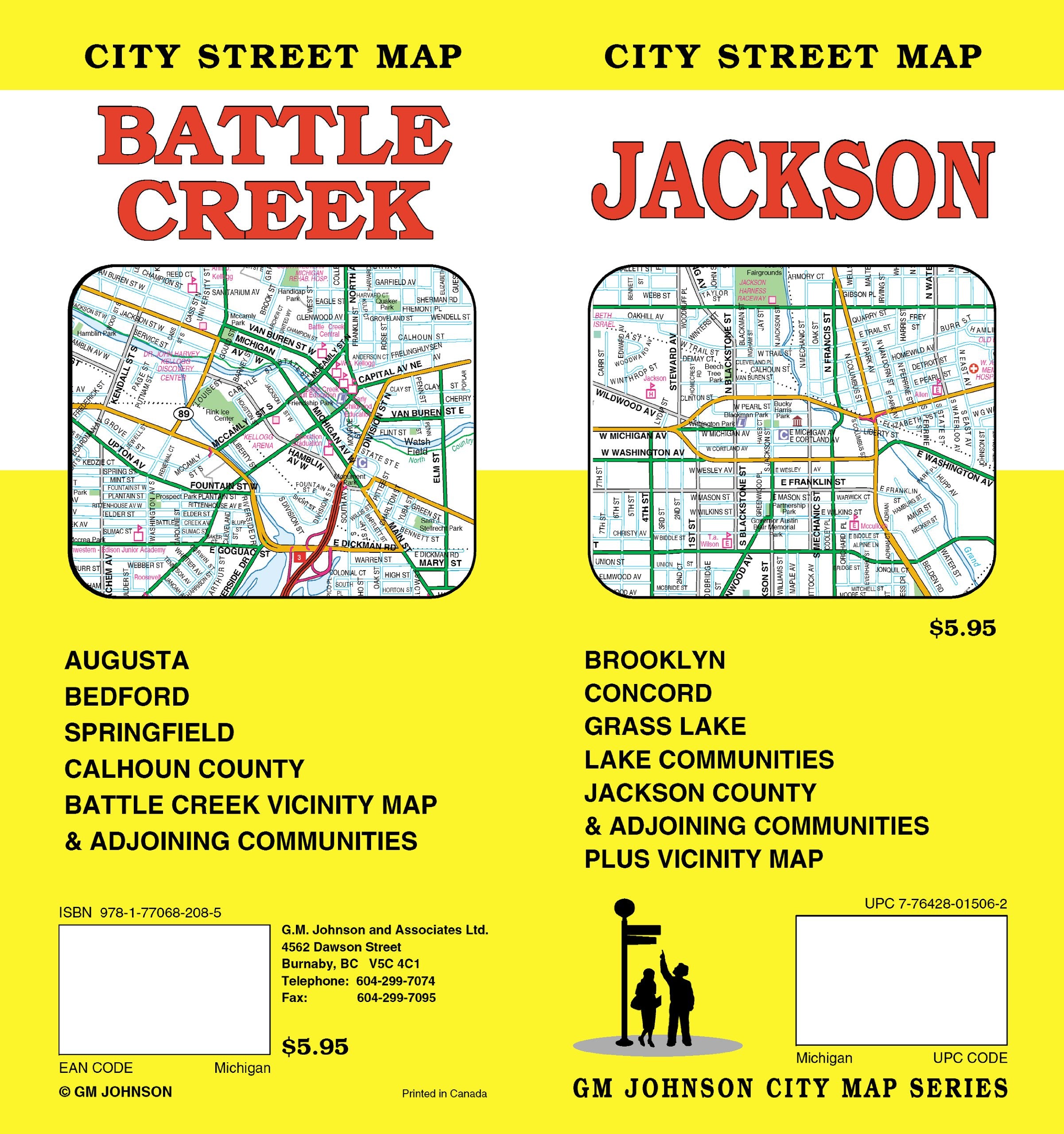 Battle Creek et Jackson, MI book