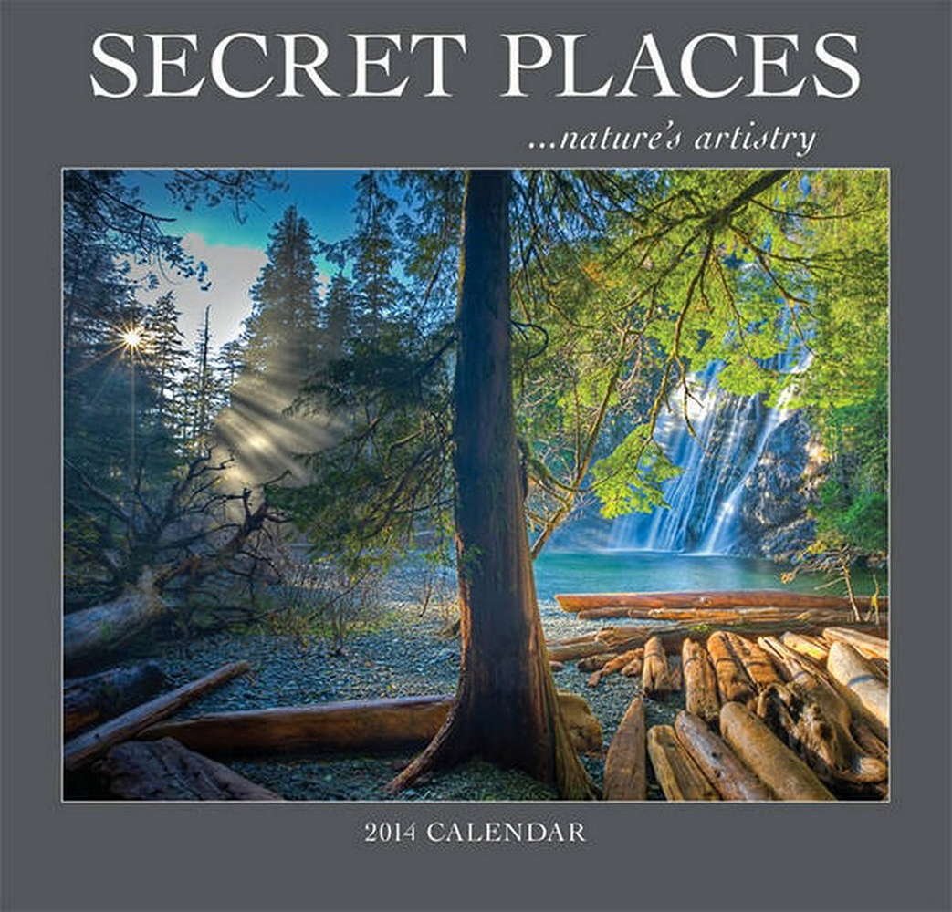 Secret Places 2014 Calendar book