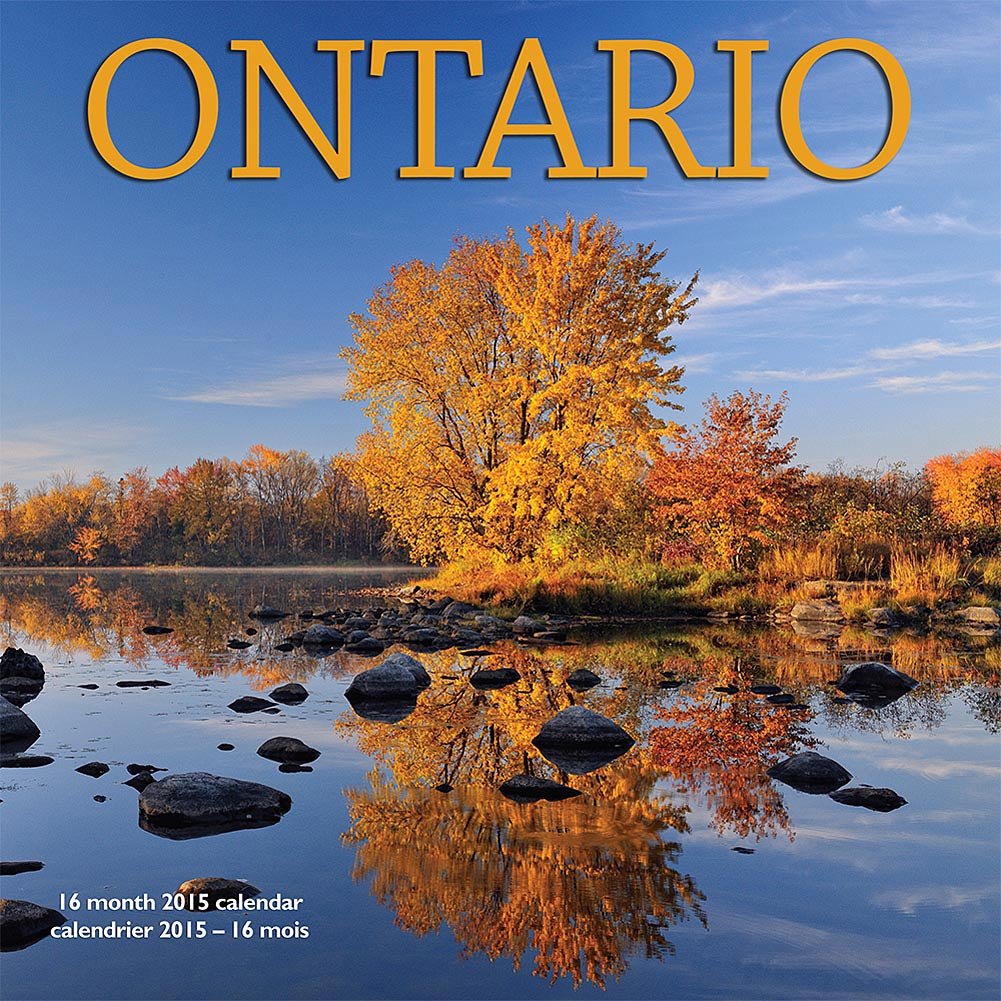 Ontario 2015 Calendar book