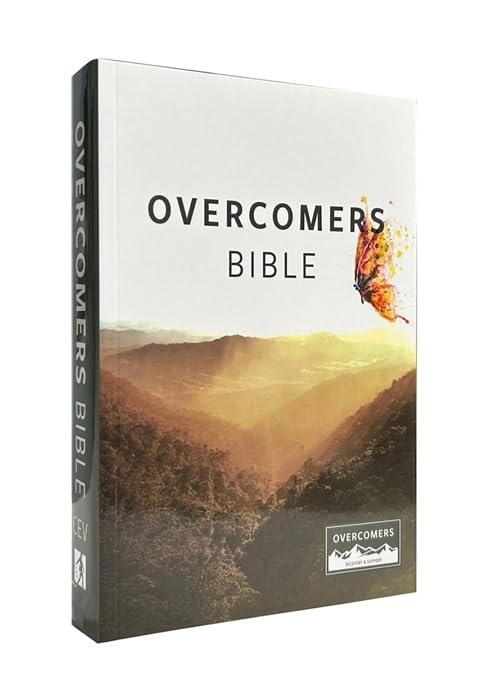 Overcomers Bible - CEV (Version anglaise contemporaine) Programme de soutien et de récupération en 12 étapes basé sur la Bible book