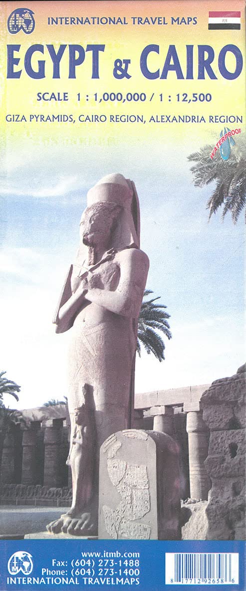 Egypt /Cairo: doppelseitig Egypt 1 Mio. Stpl.Cairo 12,5T., Plan Gizy Pyramid Leisure, Home & Garden