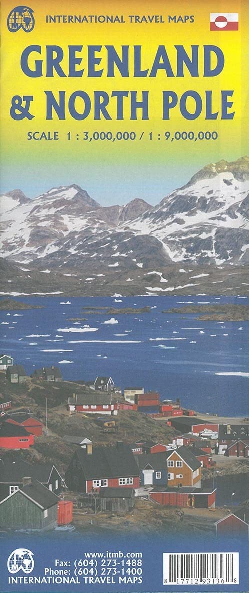Greenland & North Pole/ Grönland & Nordpol 1 : 1 3000 000 / 9000 000 book