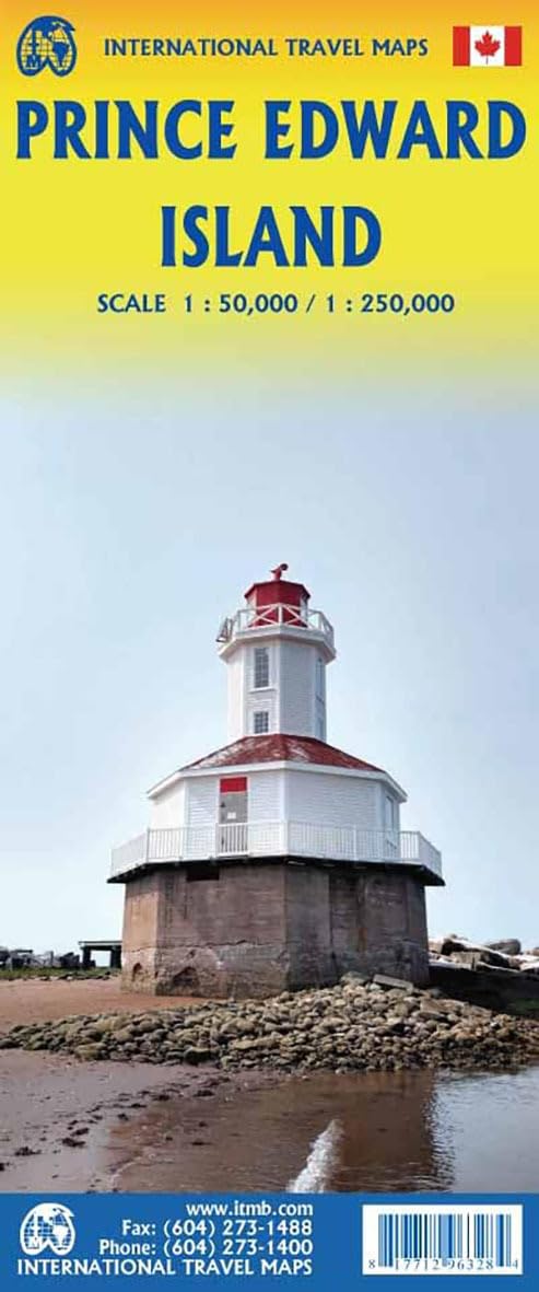 Prince Edward Island: ITM Travel Reference Map 1:250000 Leisure, Home & Garden
