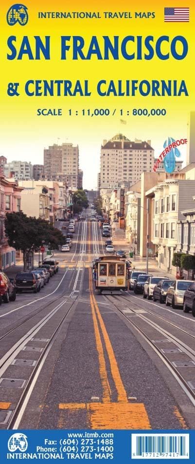 Citymap San Francisco & Central California Leisure, Home & Garden