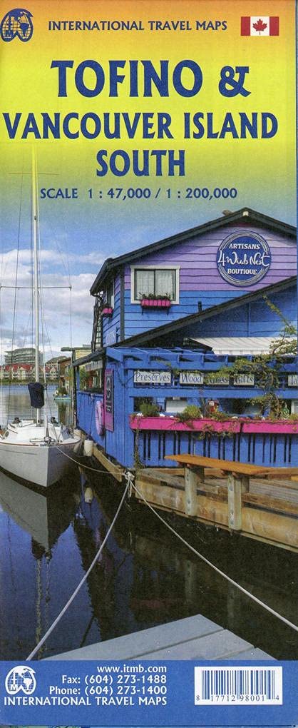 Tofino & Southern Vancouver Island: doppelseitig Plan Tofino 47T. Southern Vancouver Islands 200T. Leisure, Home & Garden