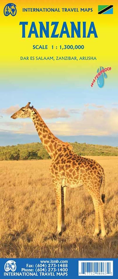 Tanzania: 1:1300000 Leisure, Home & Garden