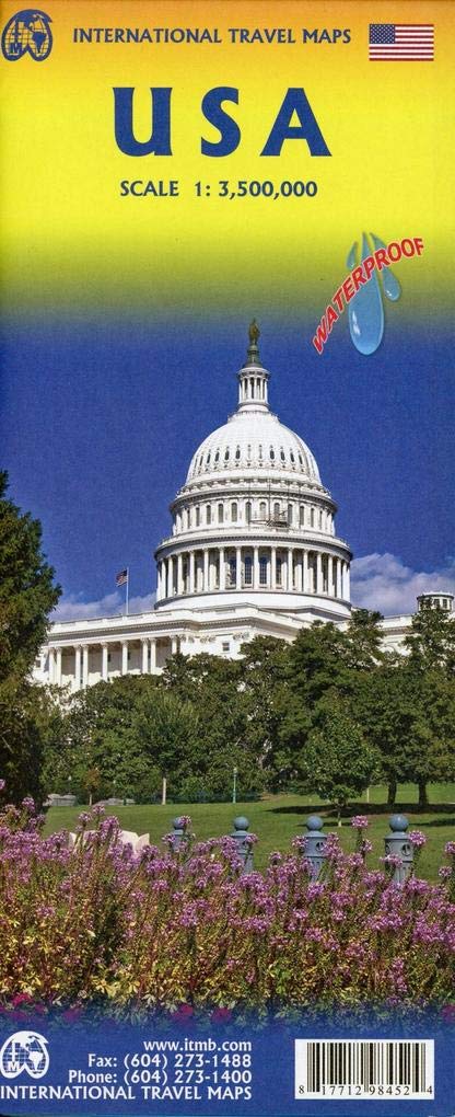 Touristik Karte USA 1:3 500 000: International Travel Maps / WATERPROOF Leisure, Home & Garden