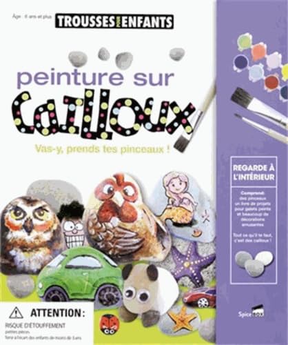 Peinture sur Cailloux: Vas-y, prends tes pinceaux!: Vas-y, prends tes pinceaux ! Avec matériel (Trousses Pour Enfants) Tiptoi & Games