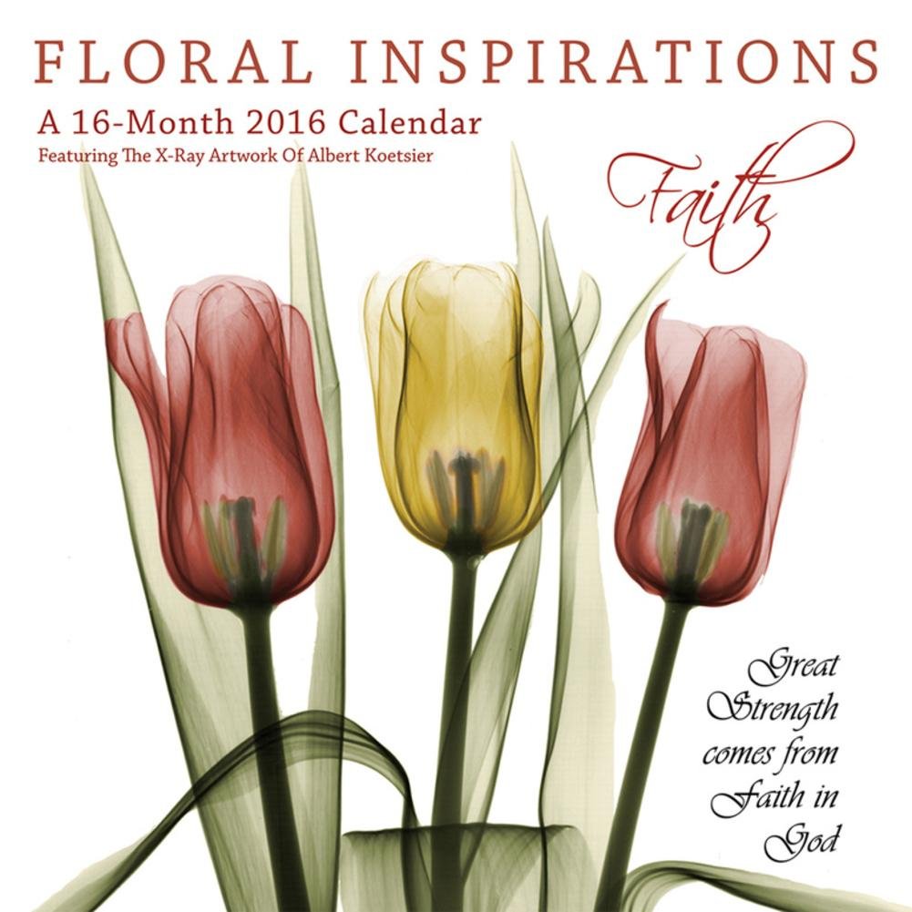 Floral Inspirations 2016 Calendar book