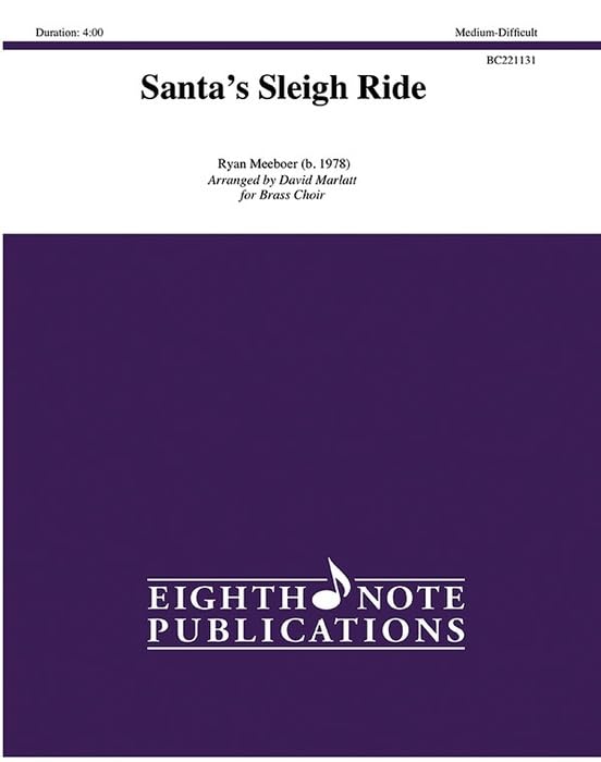 Santa's Sleigh Ride: Score & Parts book