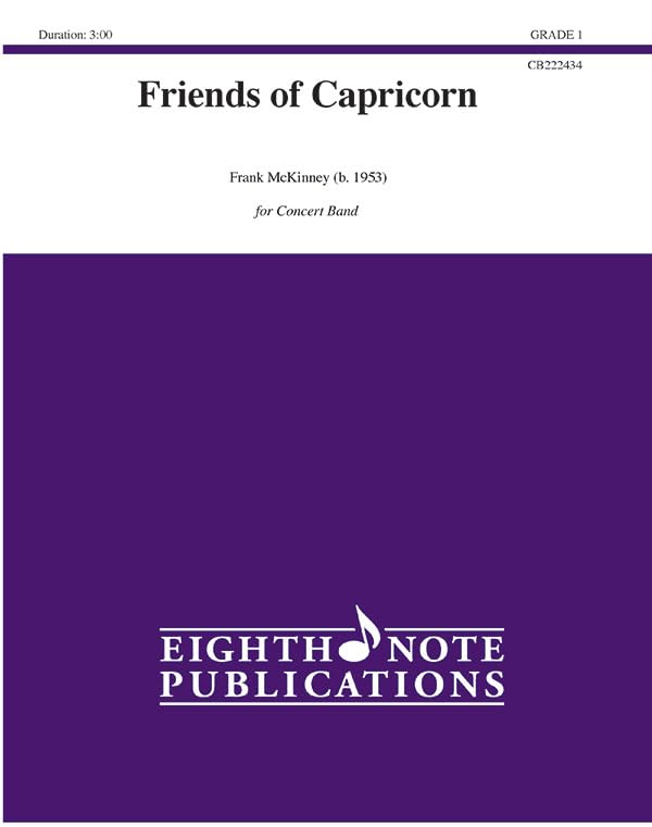 Friends of Capricorn: Conductor Score & Parts book