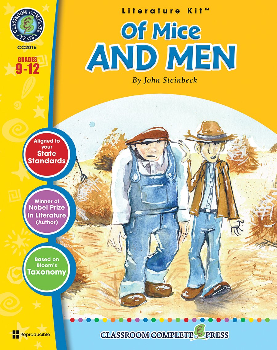 Of Mice and Men - Kit de littérature Gr. 9-12 - Presse complète pour salle de classe (kits de littérature 9-12) book