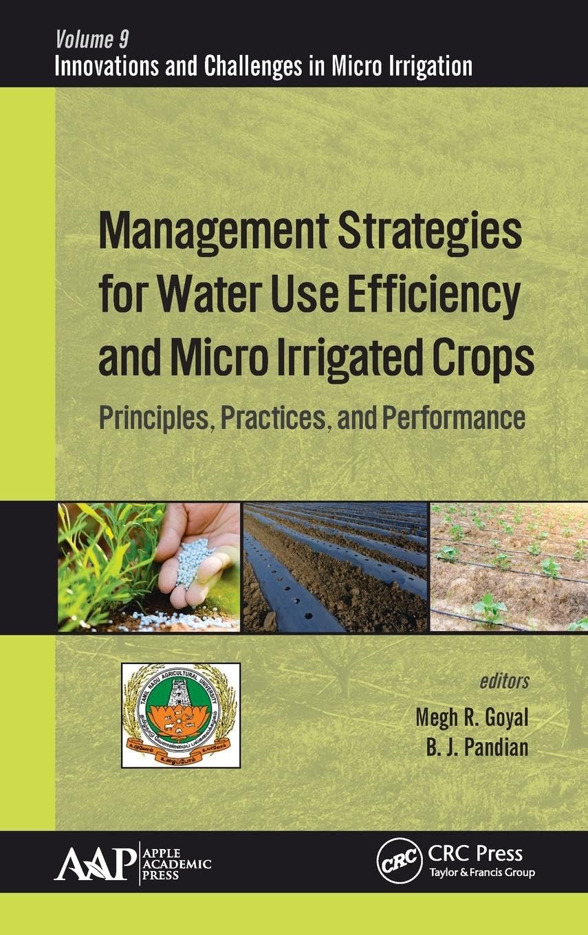 Management Strategies for Water Use Efficiency and Micro Irrigated Crops Mathematics