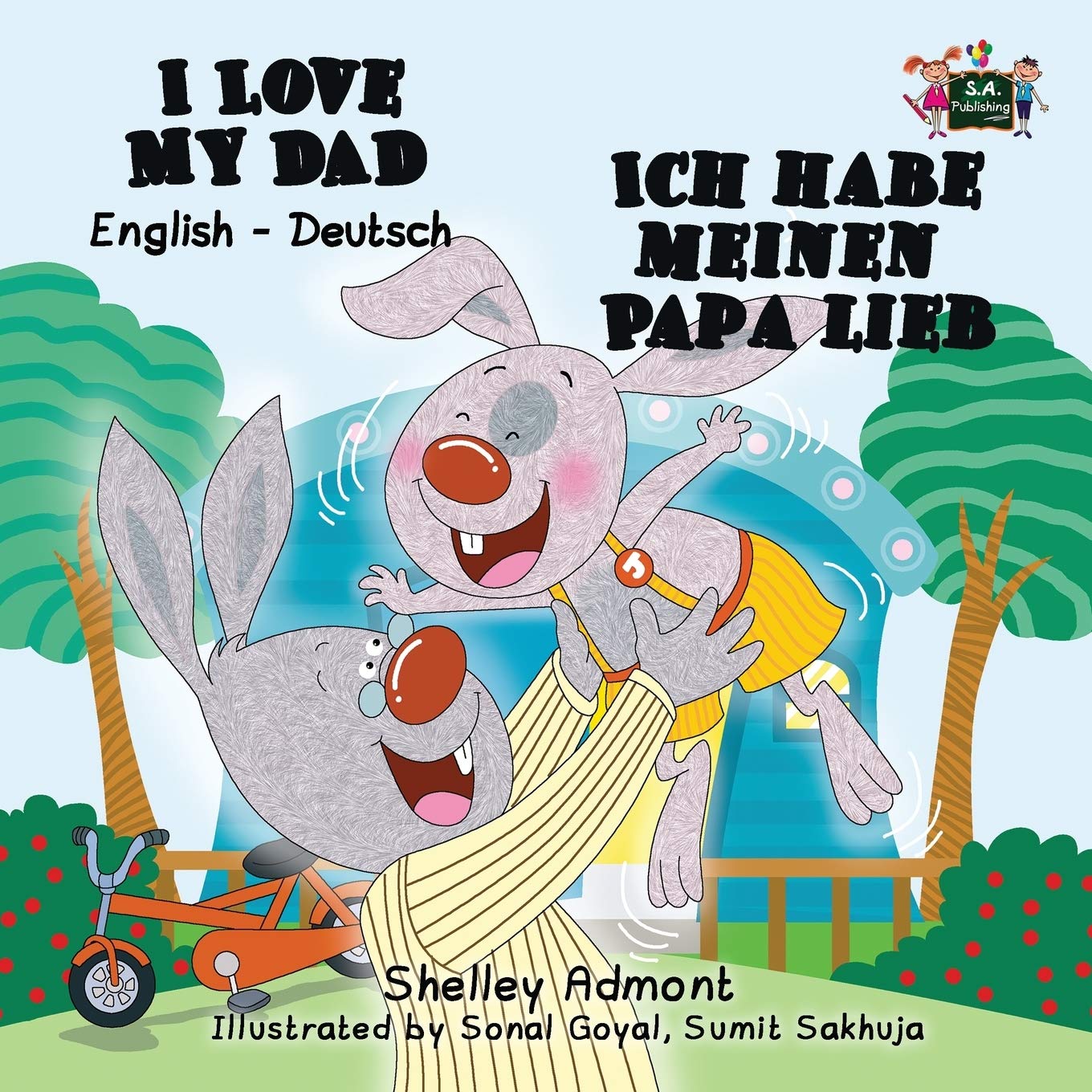 I Love My Dad - Ich habe meinen Papa lieb Foreign Languages ​​& Dictionaries