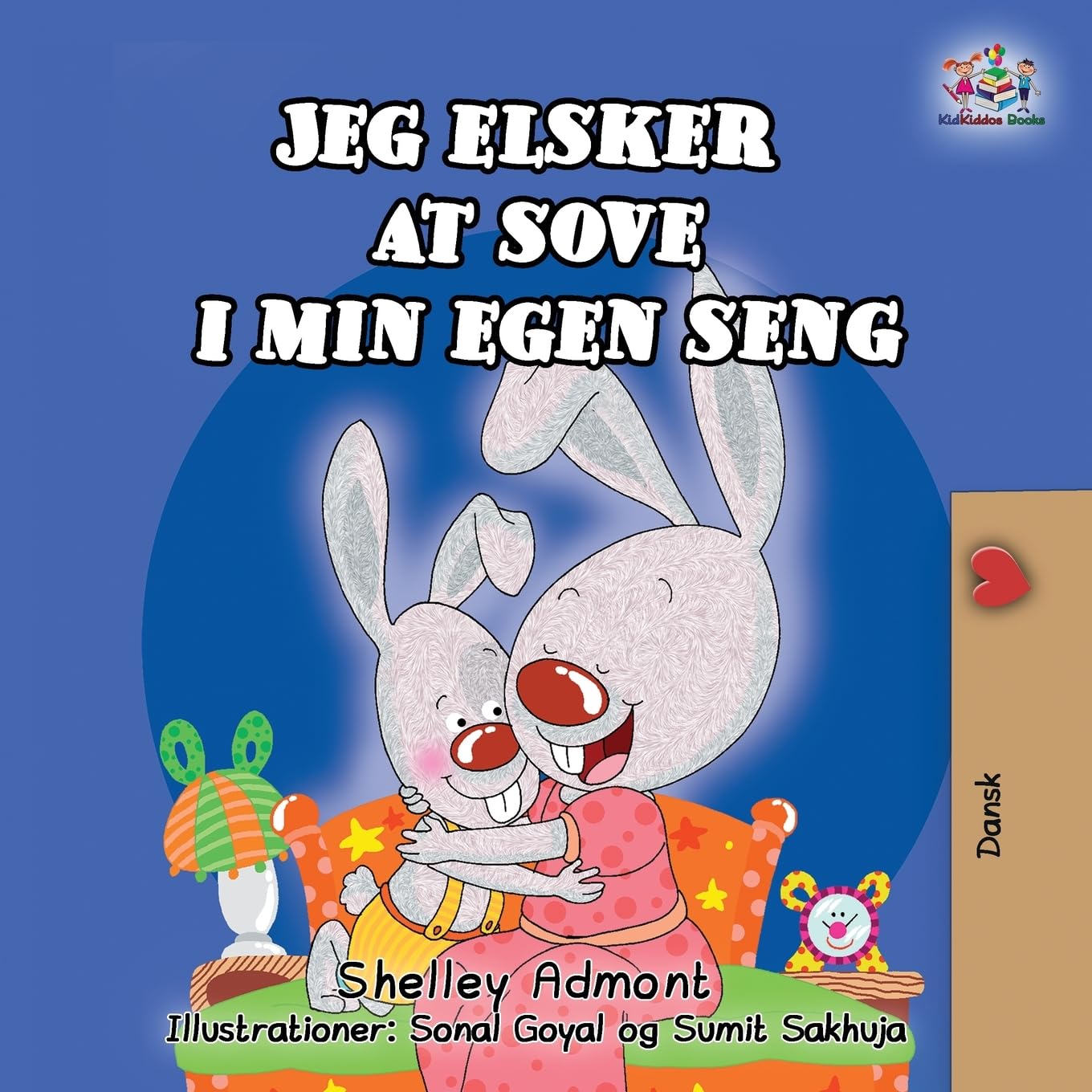 I Love to Sleep in My Own Bed (Danish Children's Book) Foreign Languages ​​& Dictionaries