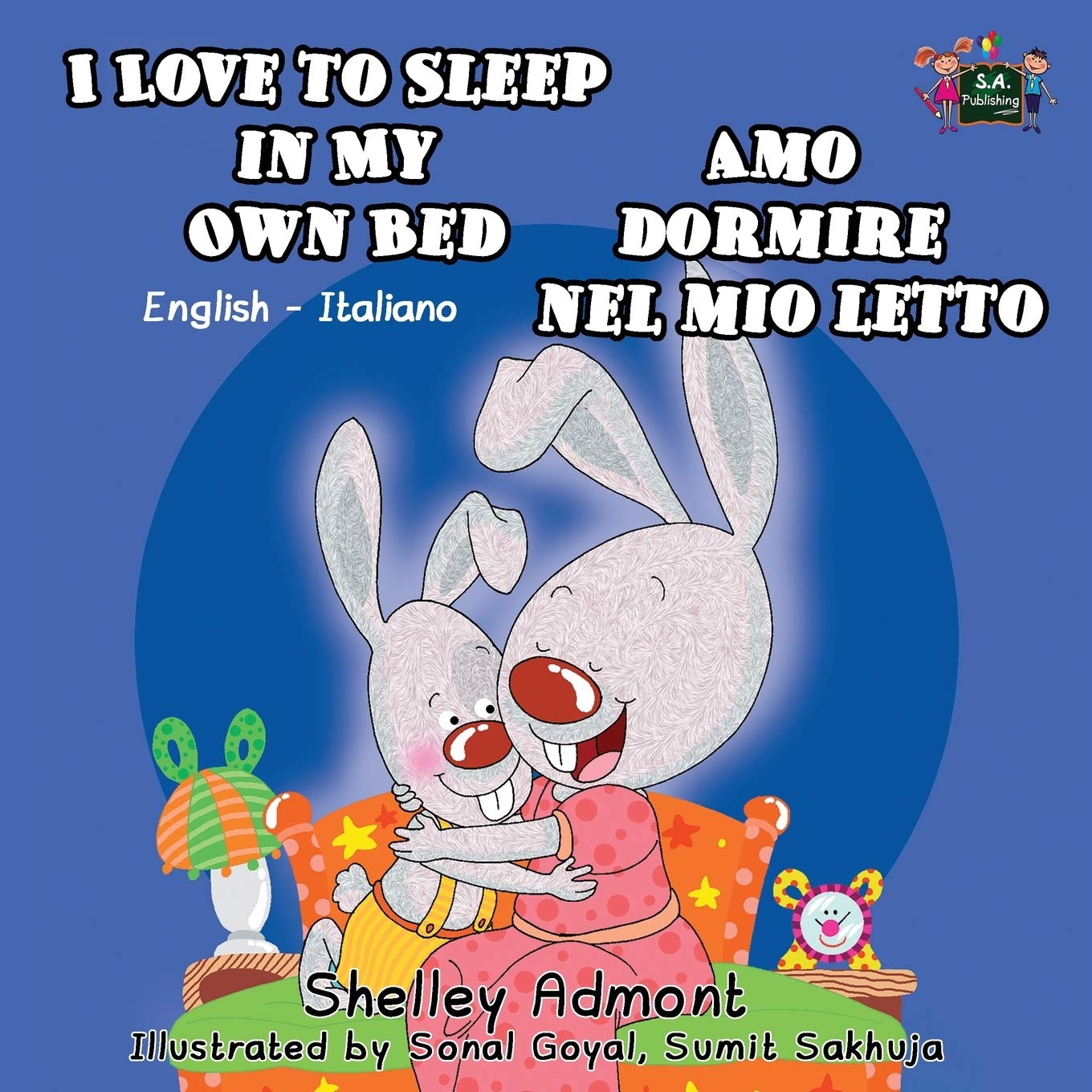 I Love to Sleep in My Own Bed Amo dormire nel mio letto Foreign Languages ​​& Dictionaries
