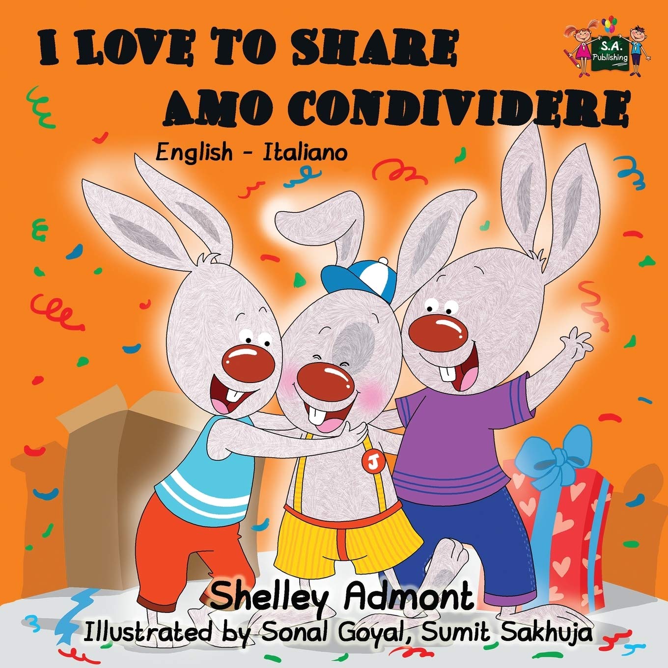 I Love to Share Amo Condividere Foreign Languages ​​& Dictionaries