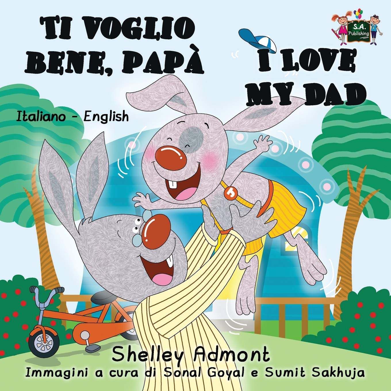 Ti voglio bene, papà I Love My Dad Foreign Languages ​​& Dictionaries
