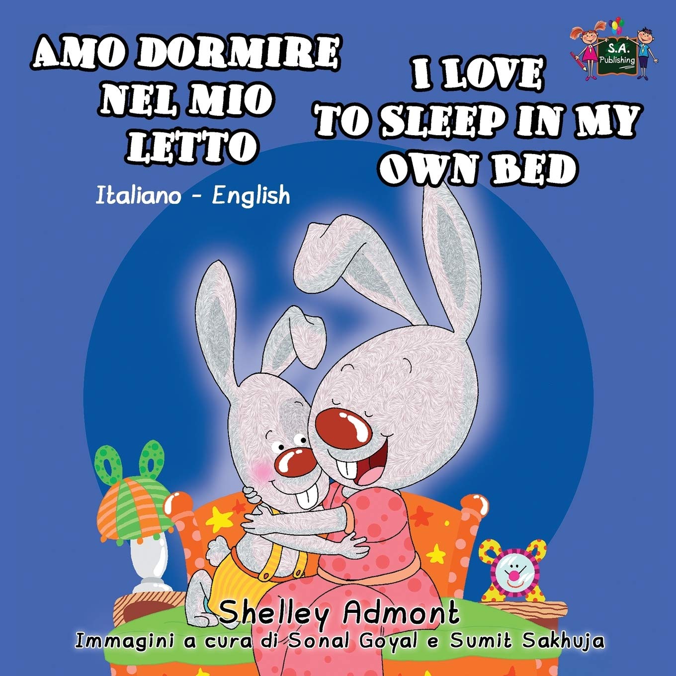 Amo dormire nel mio letto I Love to Sleep in My Own Bed Foreign Languages ​​& Dictionaries